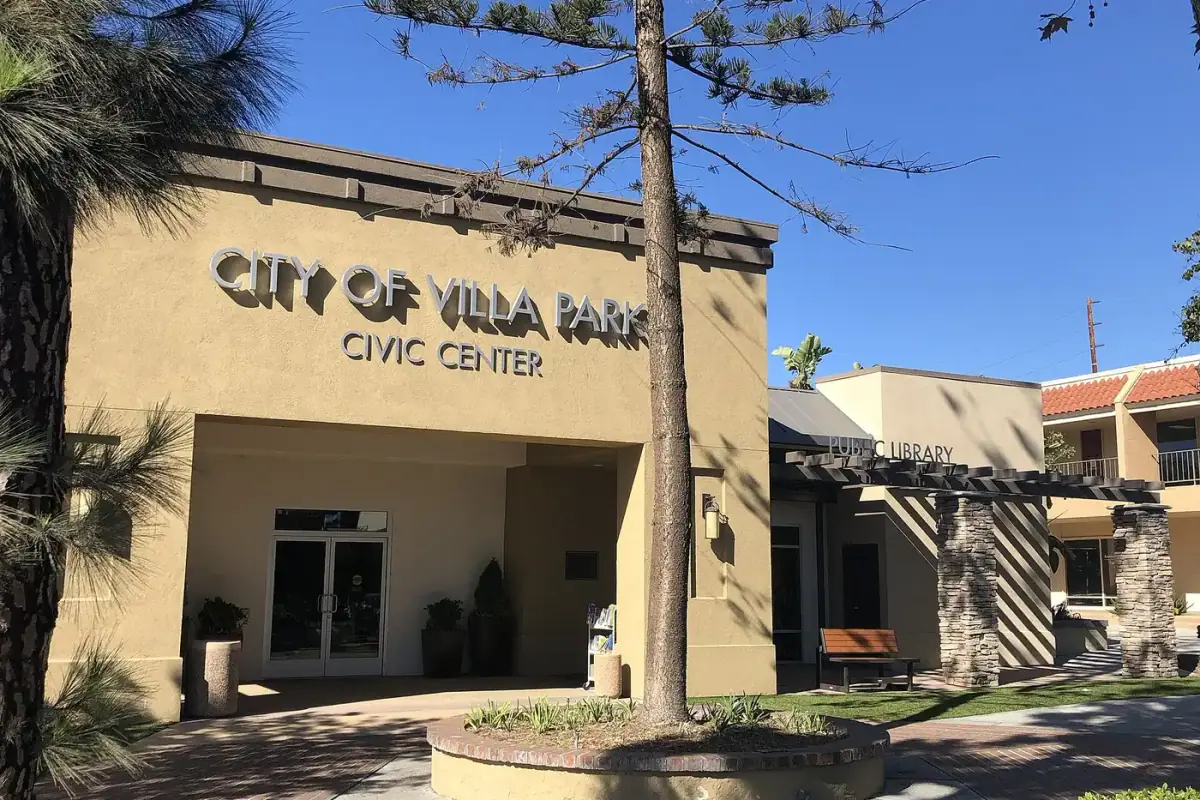 Villa Park Civic Center building in Villa Park, CA